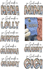 Load image into Gallery viewer, So God Made A Tee - Southern Swank Wholesale
