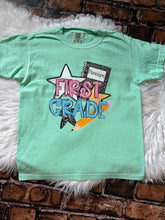 Load image into Gallery viewer, Personalized Back To School - Girl, You Are A Star - Grade Tees Comfort Color Tee - Southern Swank Wholesale