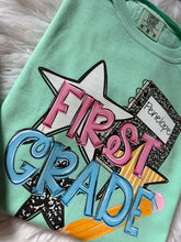 Load image into Gallery viewer, Personalized Back To School - Girl, You Are A Star - Grade Tees Comfort Color Tee - Southern Swank Wholesale