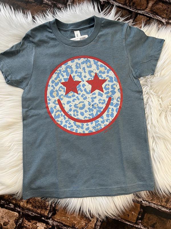 Youth American Smiley Tee