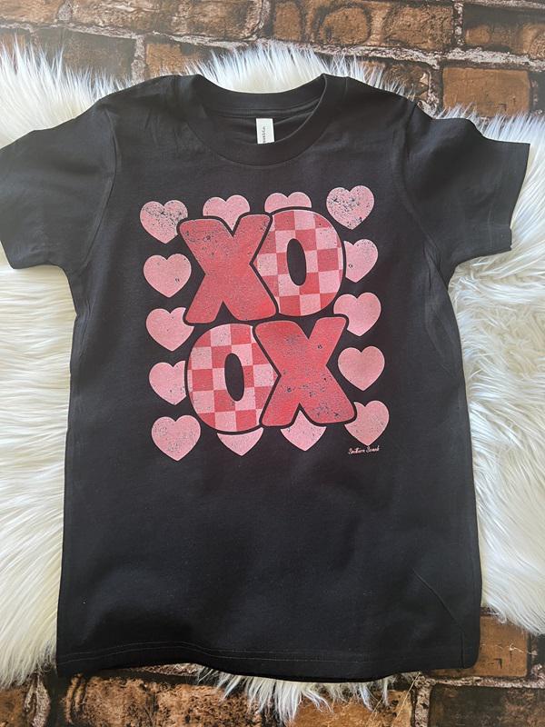 Youth XOXO Heart Tee