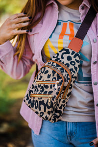 Leopard  Sling Shoulder Bag