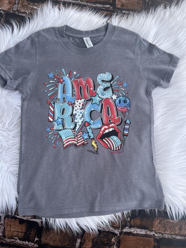 Youth Retro America Tee