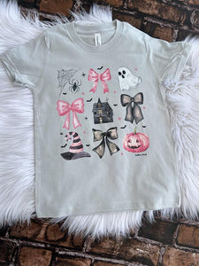 Youth Pink Halloween Galore Tee