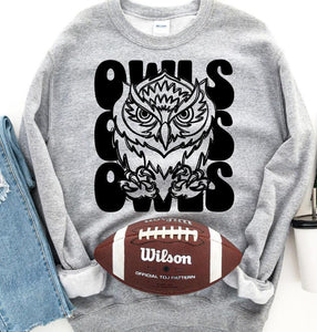 Owls Mascot Sweatshirt