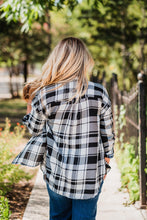 Load image into Gallery viewer, Black and White Lightweight Plaid Button Shirt Pack (1/1/1)
