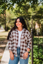 Load image into Gallery viewer, Brown Plaid Flannel Shirt Pack (1/1/1)
