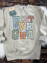Load image into Gallery viewer, West Virginia Boho State Sweatshirt
