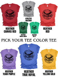 Game Day Vibes Football Tee - You Pick Your Tee Color
