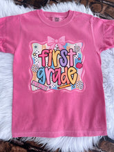 Load image into Gallery viewer, 2025 Back To School Preppy Comfort Color Tee (Youth &amp; Adult Sizing)
