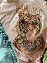 Load image into Gallery viewer, Embellished Boujee Tiger Graphic Tee with Gem Details - Southern Swank Wholesale
