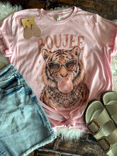 Load image into Gallery viewer, Embellished Boujee Tiger Graphic Tee with Gem Details - Southern Swank Wholesale
