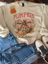 Load image into Gallery viewer, Embellished Pumpkin Season Graphic with Gem Details (Tee Or Sweatshirt)
