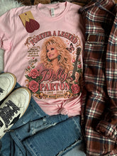 Load image into Gallery viewer, Embellished Forever A Legend Dolly Tribute With Gem Detail Graphic Tee
