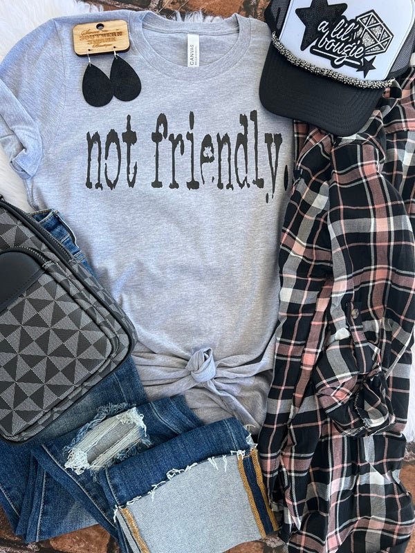 Not Friendly Tee