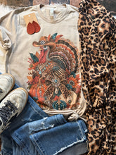 Load image into Gallery viewer, Embellished Boujee Turkey Graphic Tee with Gem Details🦃✨ - Southern Swank Wholesale
