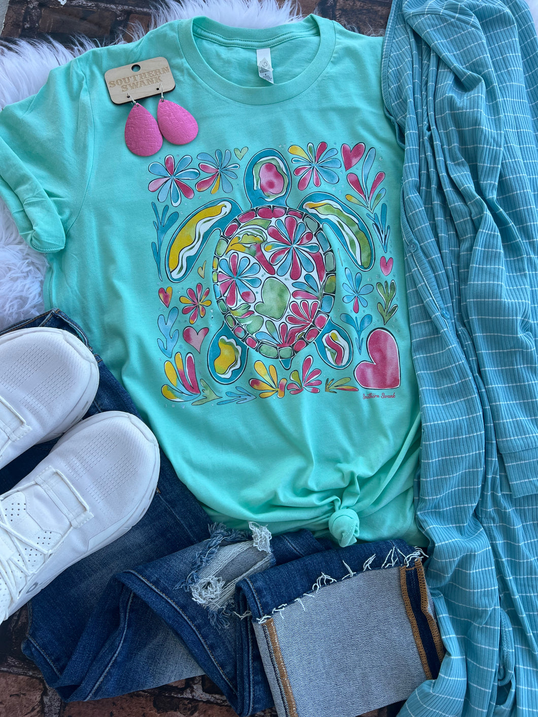 In The Sea- Sea Turtle Tee