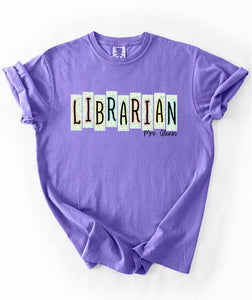 Custom School Occupation Personalized Name Tees