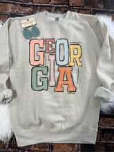 Load image into Gallery viewer, Georgia Boho State Sweatshirt
