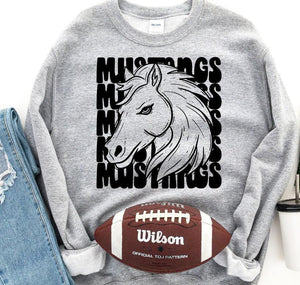Mustangs Mascot Sweatshirt