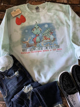 Load image into Gallery viewer, Maybe Christmas Doesn&#39;t Come From A Store Hand Dyed Sweatshirt
