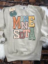 Load image into Gallery viewer, Minnesota Boho State Sweatshirt
