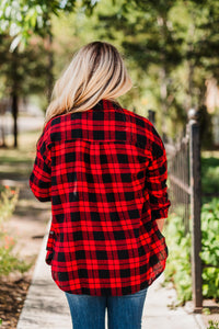Black & Red Plaid Flannel Shirt Pack (1/1/1)