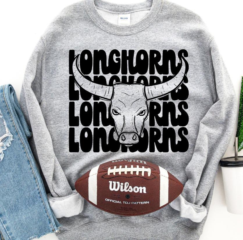 Longhorns Mascot Sweatshirt