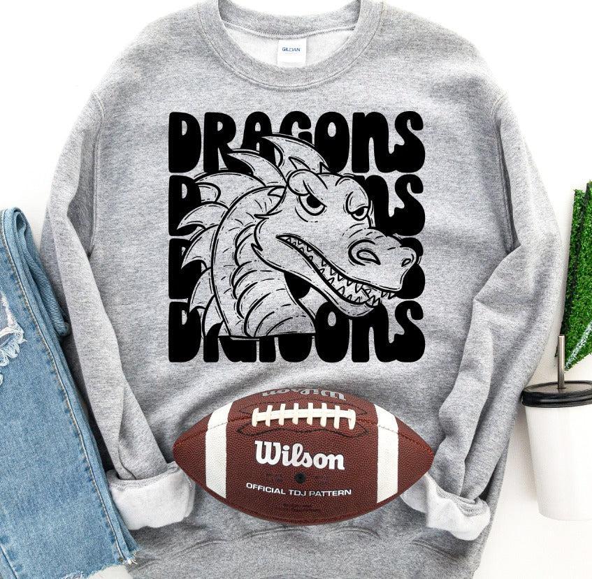 Dragons Mascot Sweatshirt