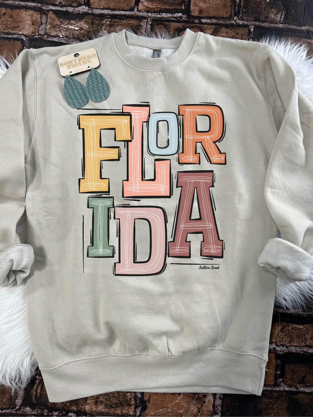 Florida Boho State Sweatshirt