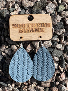 Feeling the Groove Blue Earrings - Southern Swank Wholesale