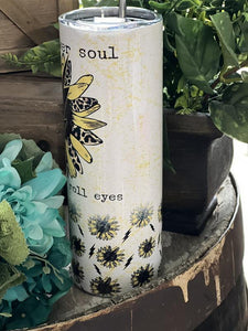 Sunflower Soul Tumbler - Southern Swank Wholesale