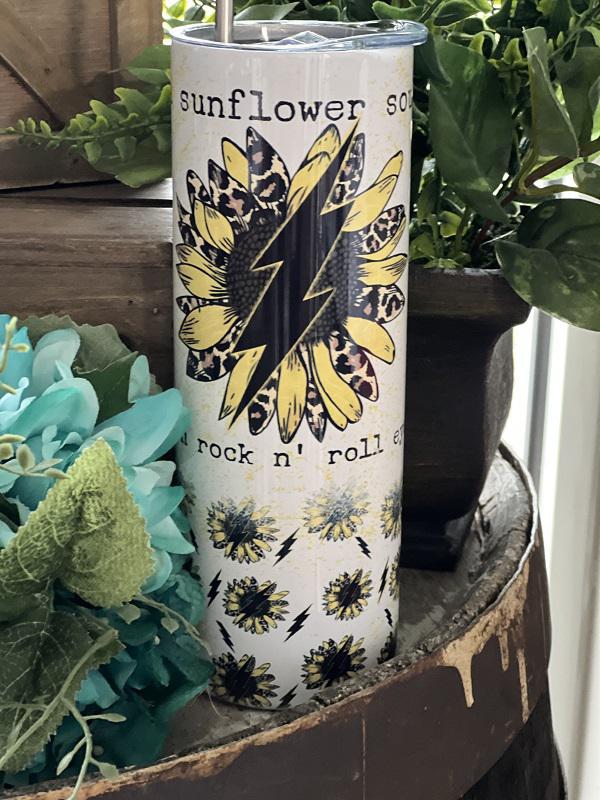 Sunflower Soul Tumbler - Southern Swank Wholesale