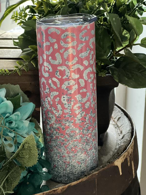 Pink Shimmer Tumbler - Southern Swank Wholesale