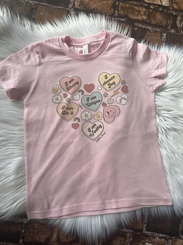 Youth Inspirational Heart Tee - Southern Swank Wholesale