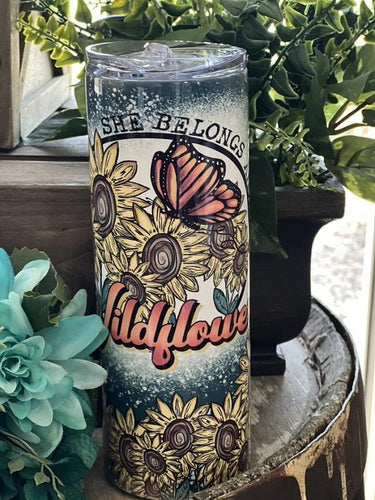 Wildflower Tumbler - Southern Swank Wholesale