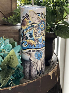 She's From The Country Tumbler - Southern Swank Wholesale