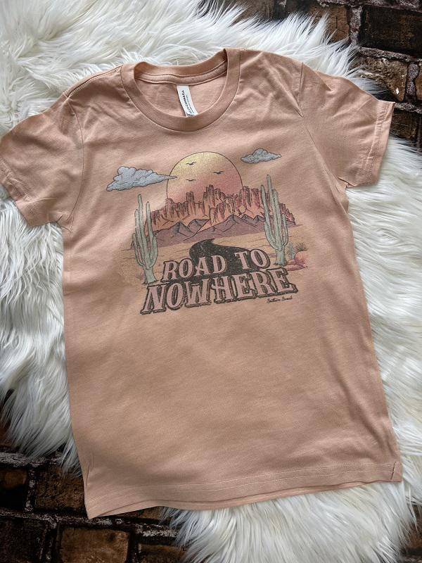 Youth Road To Nowhere Tee - Southern Swank Wholesale