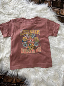 Toddler/Youth Keep Calm, Dream On Tee - Southern Swank Wholesale