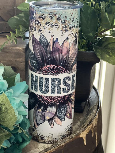 Nurse Watercolor Tumbler - Southern Swank Wholesale