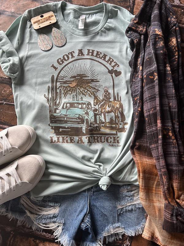 I Got A Heart Like A Truck Tee