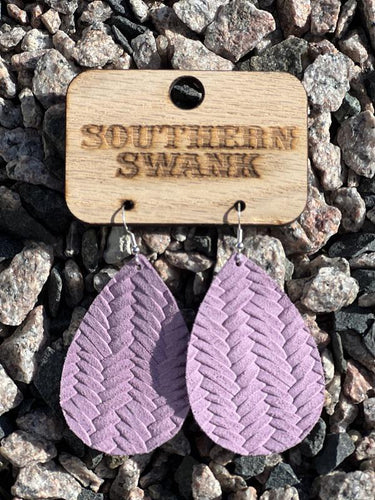 Feeling the Groove Purple Earrings - Southern Swank Wholesale
